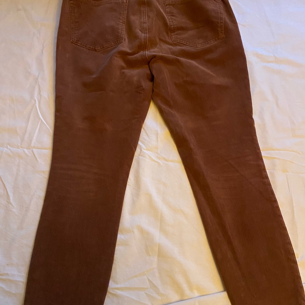 Anthropologie Pilcro and the Letterpress women’s caramel Skinny corduroy pants - Picture 5 of 11